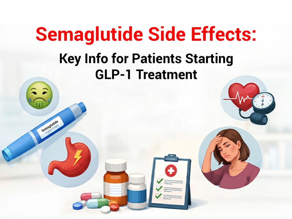Semaglutide side effects guide for patients starting GLP-1 treatment in India