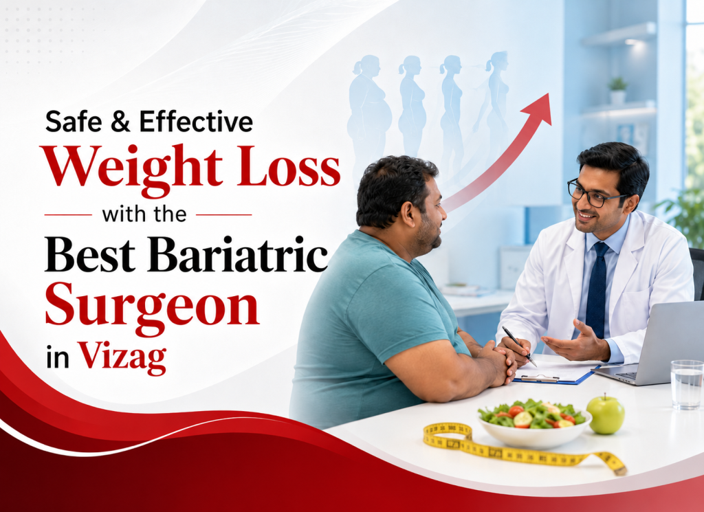 Safe & effective weight loss with the best bariatric surgeon in Vizag — Dr. ShapeX